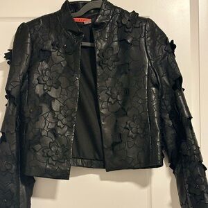 ALICE + OLIVIA LEATHER JACKET